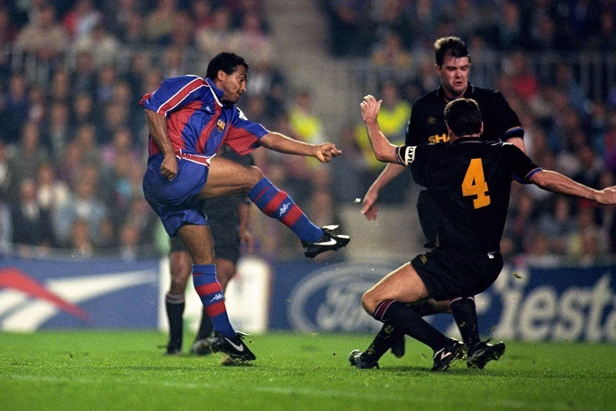 romario barcelona v manchester united