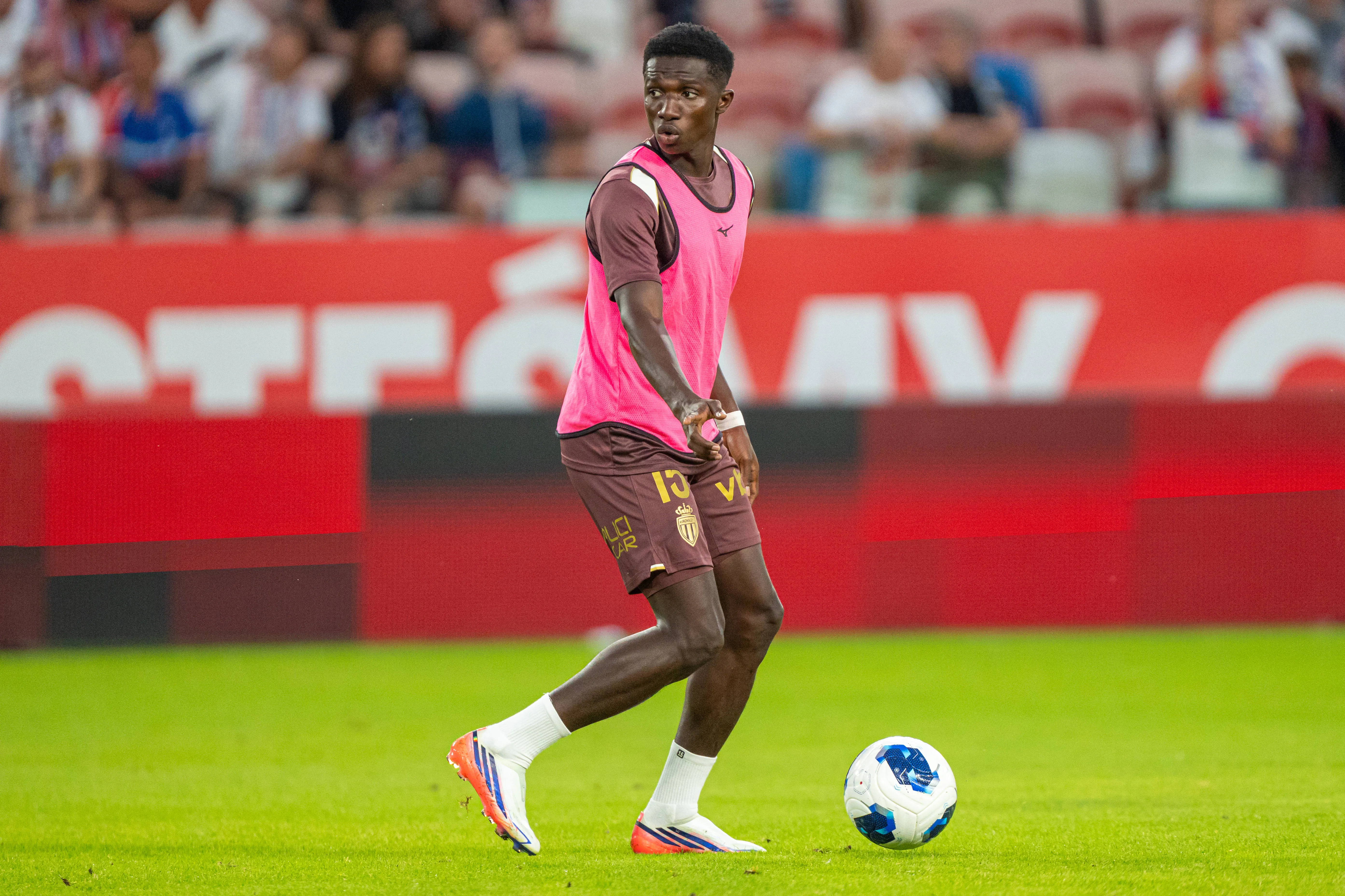 Lamine Camara of AS Monaco 