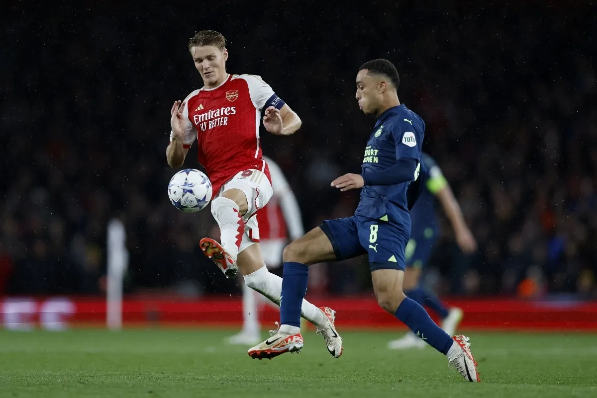 PSV vs Arsenal last five H2Hs
