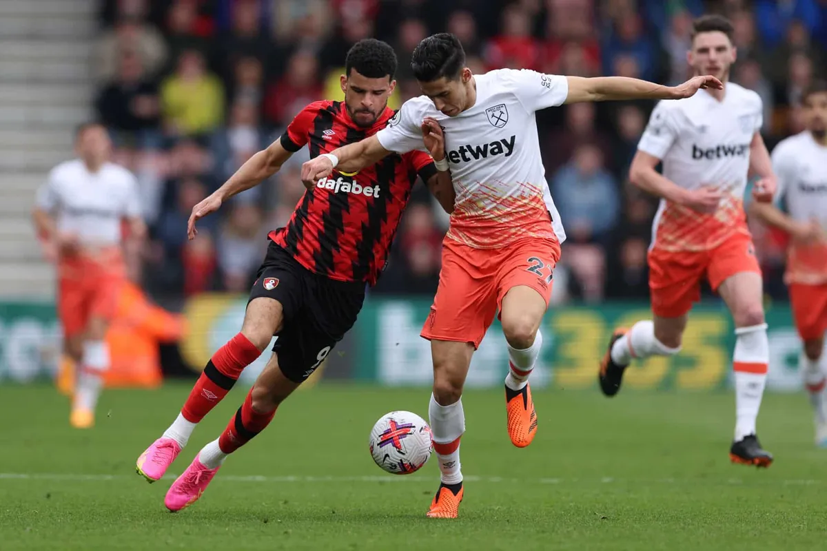 Bournemouth vs West Ham head-to-head 1