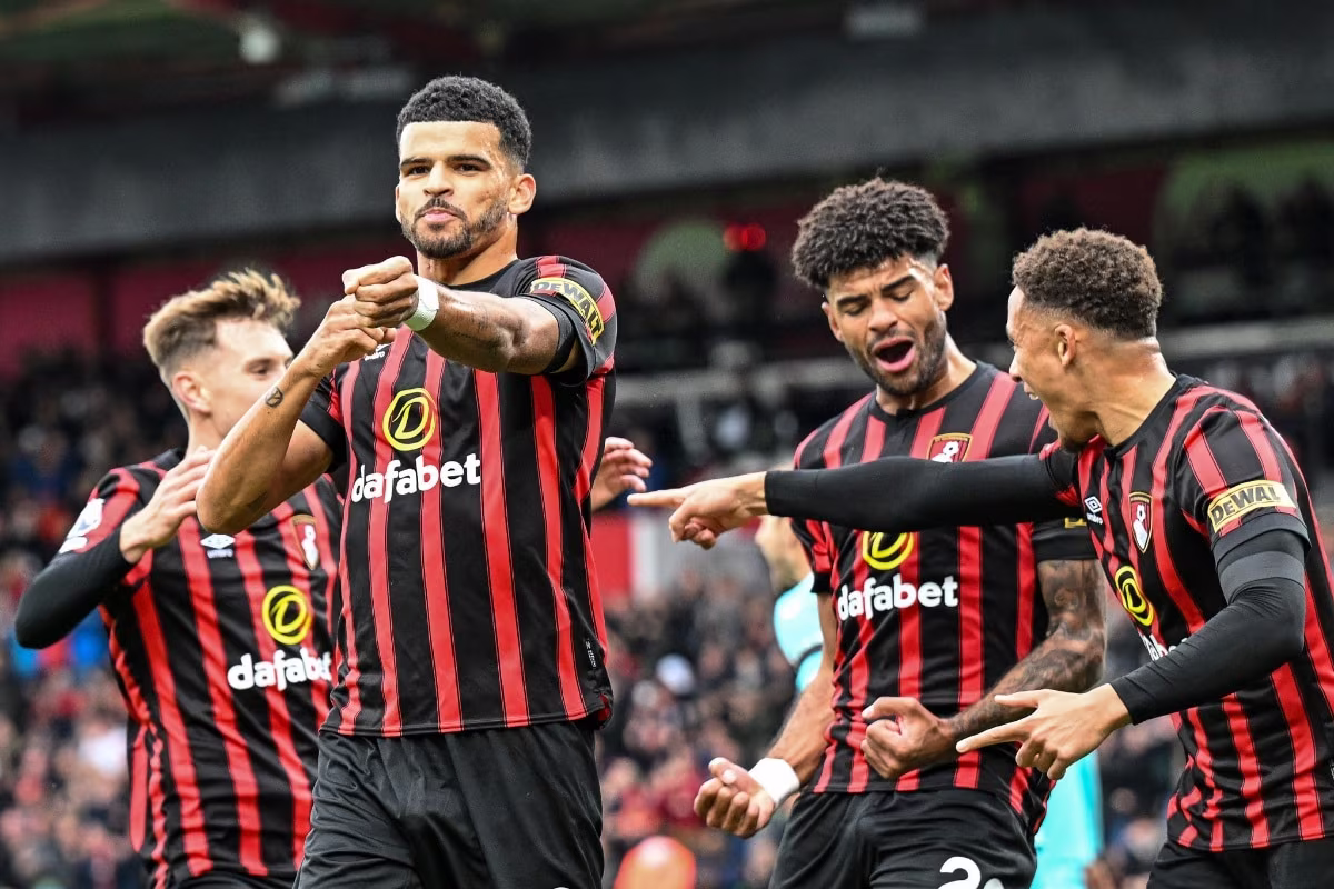 Solanke is currently third in the Golden Boot race