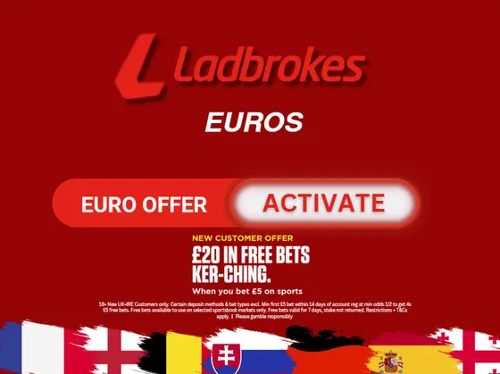 Ladbrokes Euro 2024 offer
