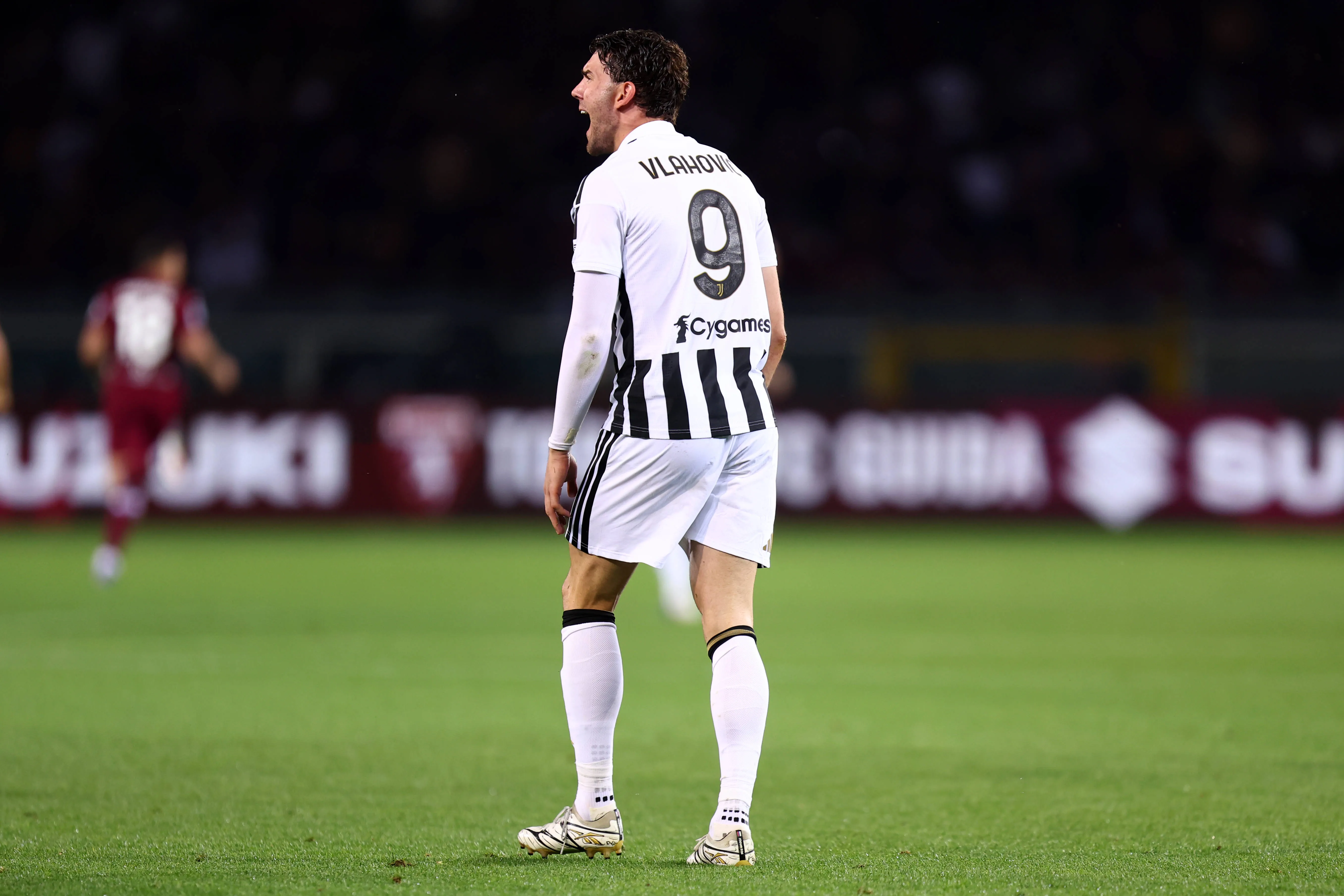 Former Juventus striker Dusan Vlahovic