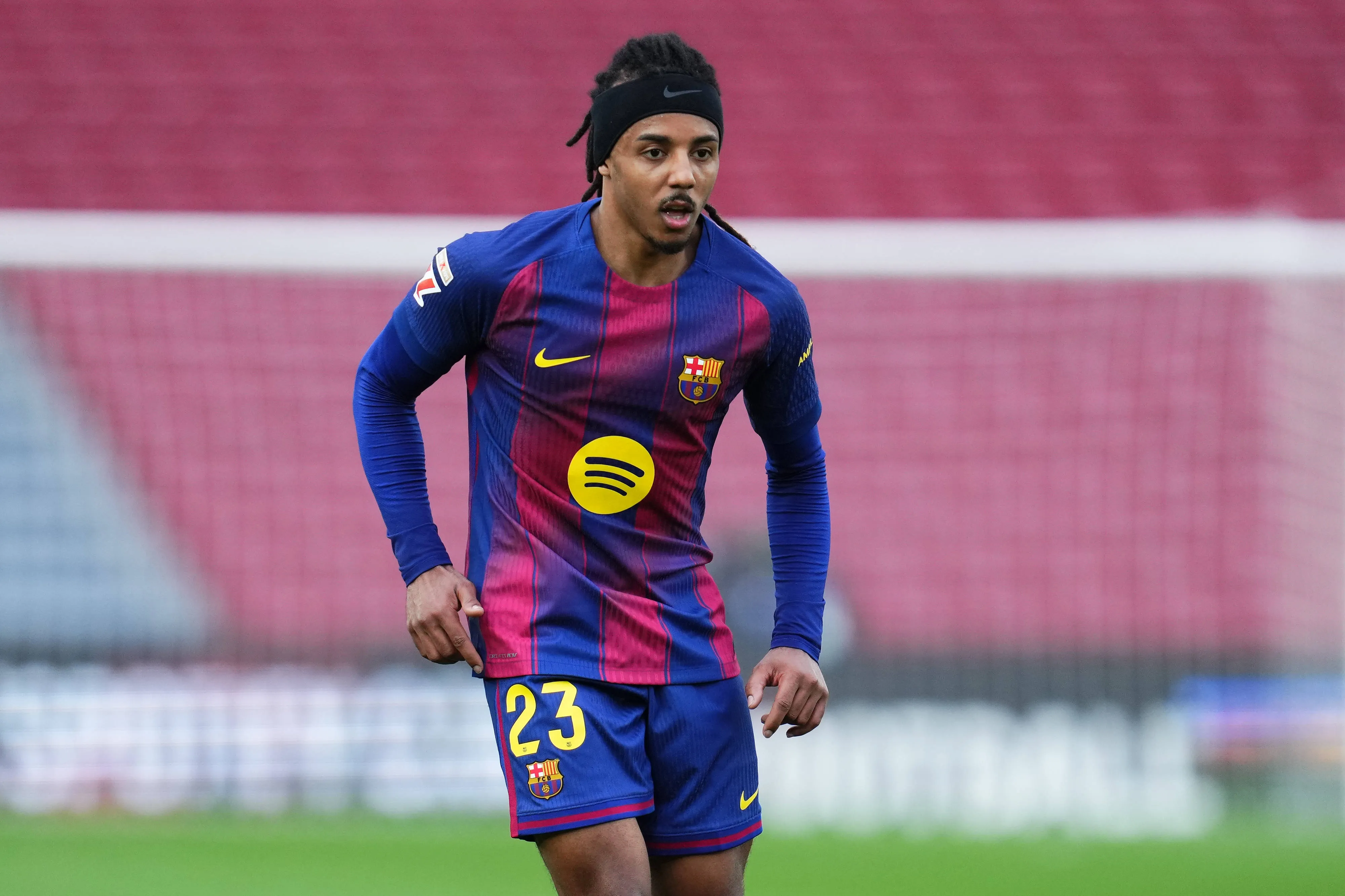 Jules Kounde of Barcelona