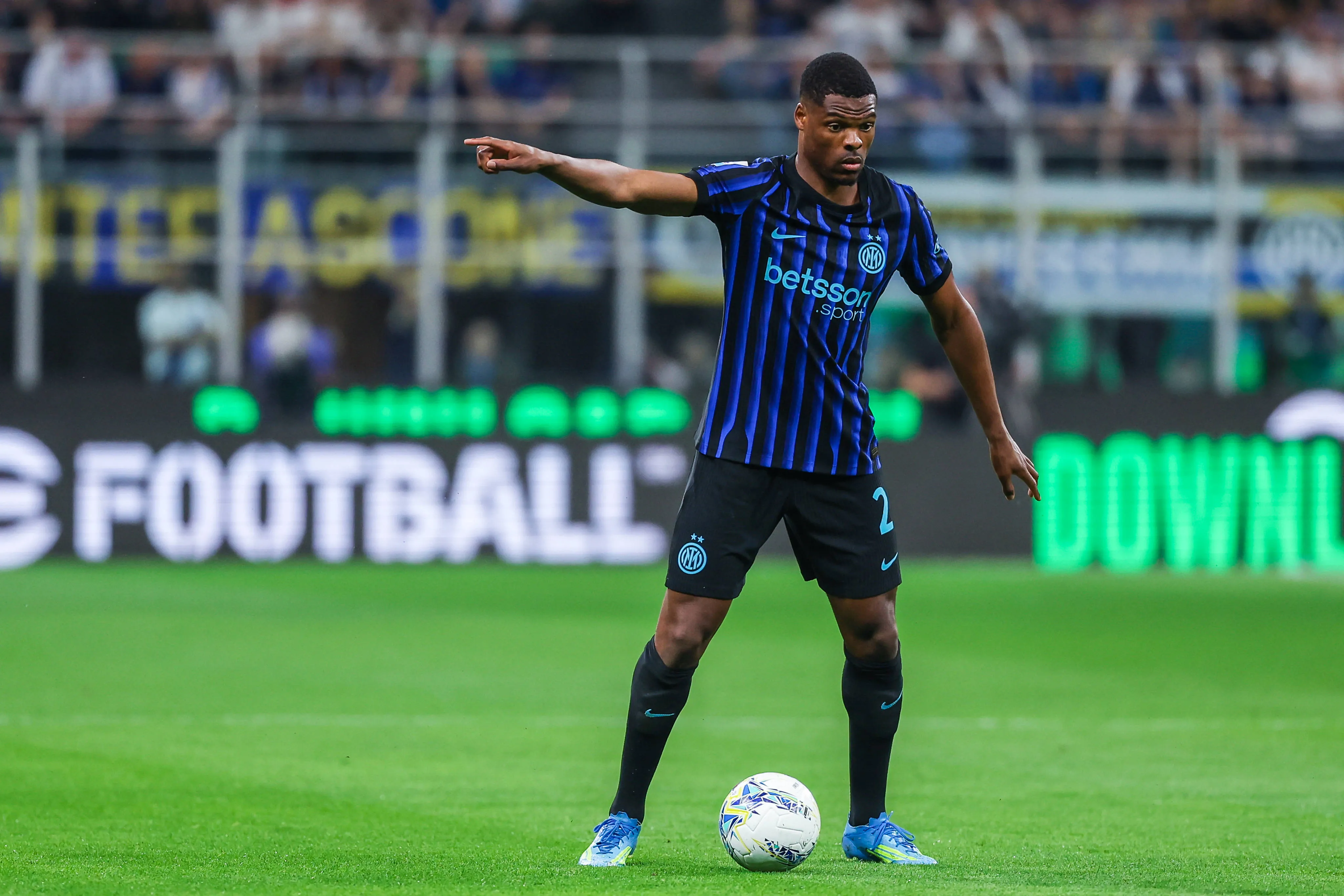 Denzel Dumfries of Inter Milan