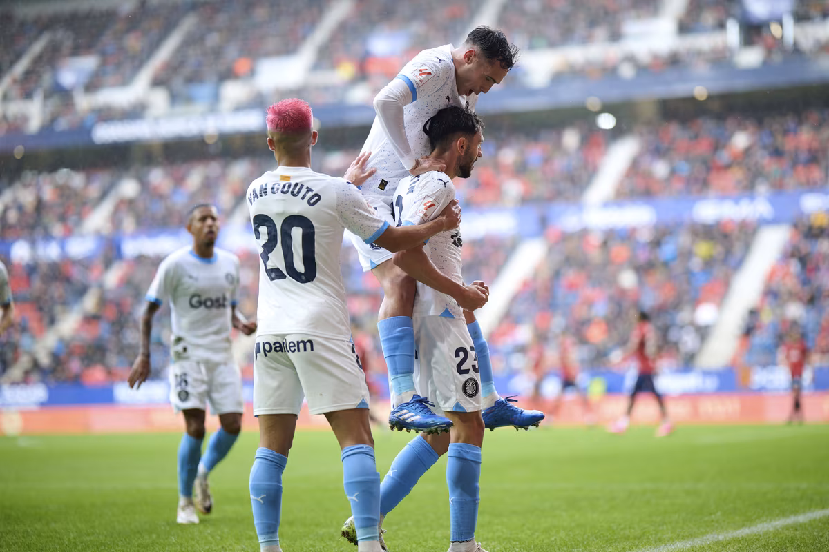 Girona celebrate