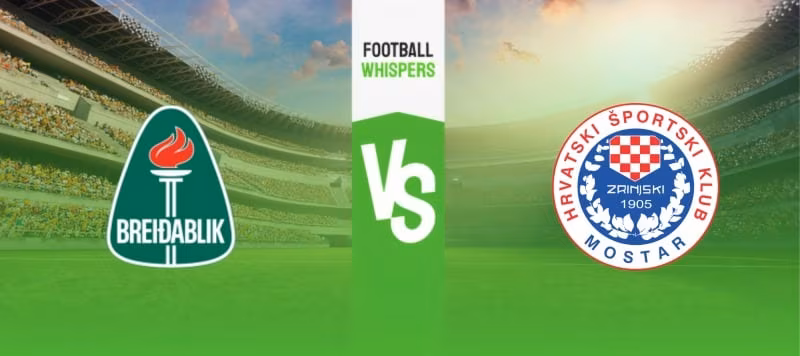 Breidablik vs Zrinjski Mostar prediction