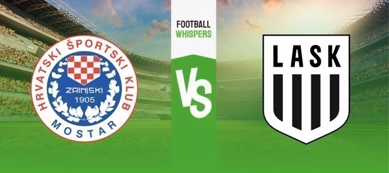 Zrinjski Mostar vs LASK Linz prediction