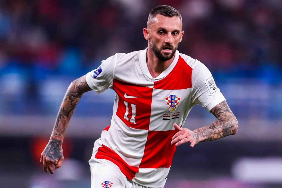 Marcelo Brozovic of Croatia