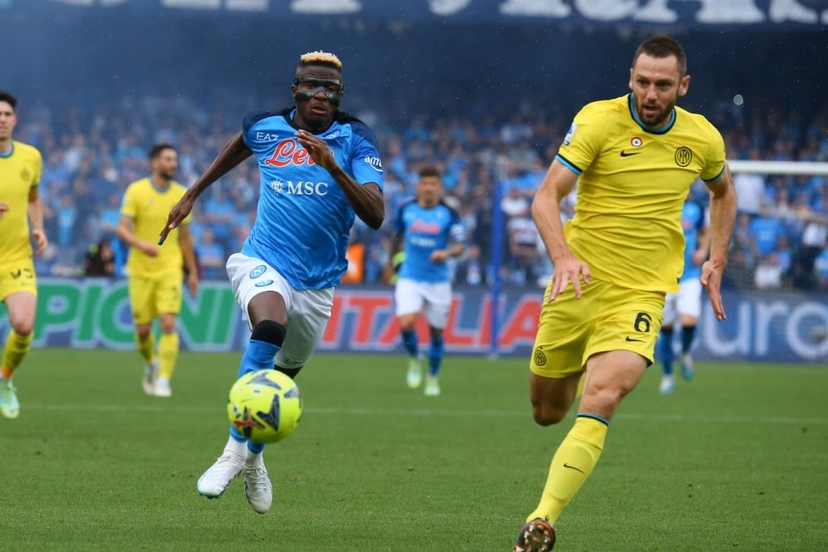Napoli vs Inter Milan last five H2Hs