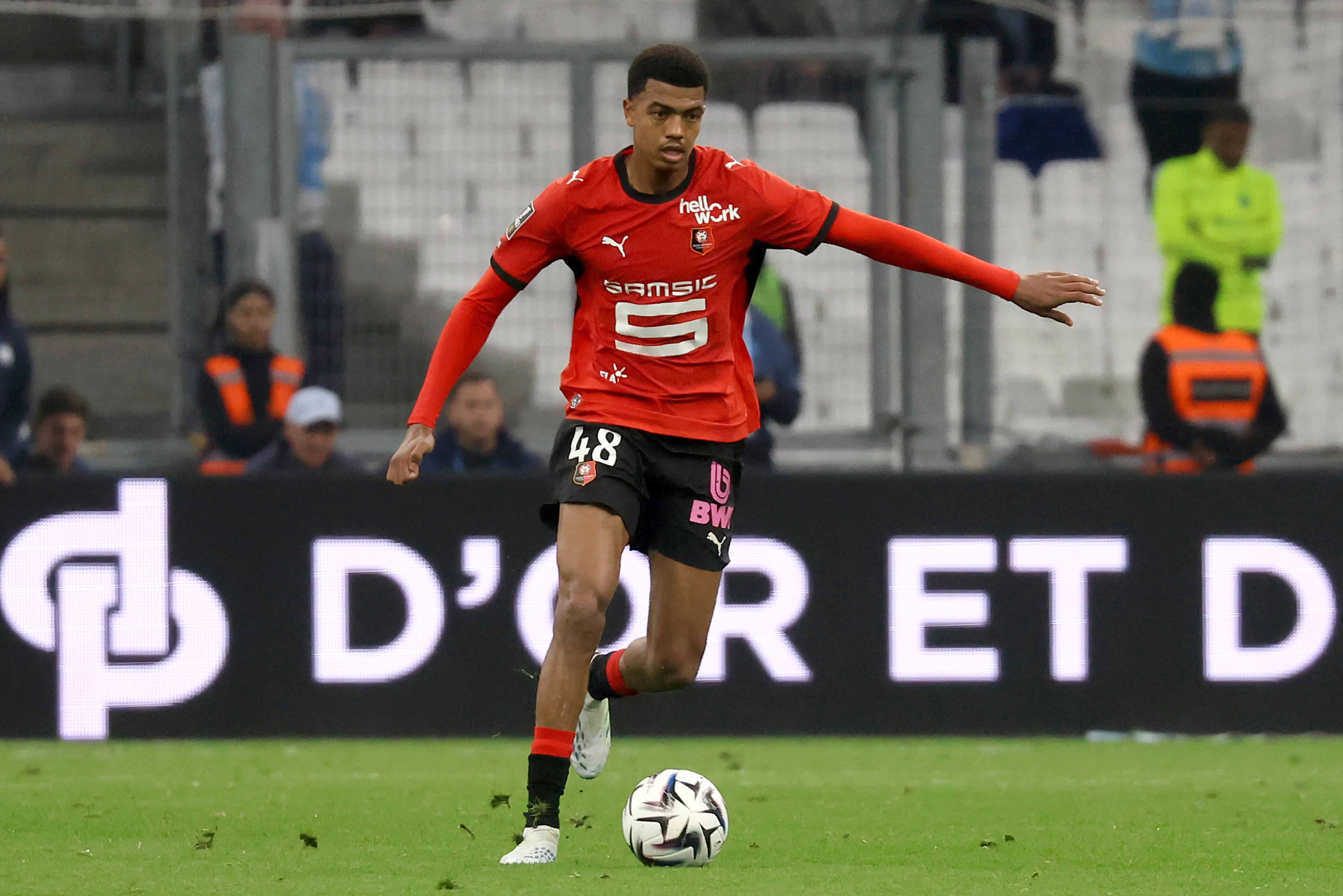 Abdelhamid Ait Boudlal of Stade Rennais