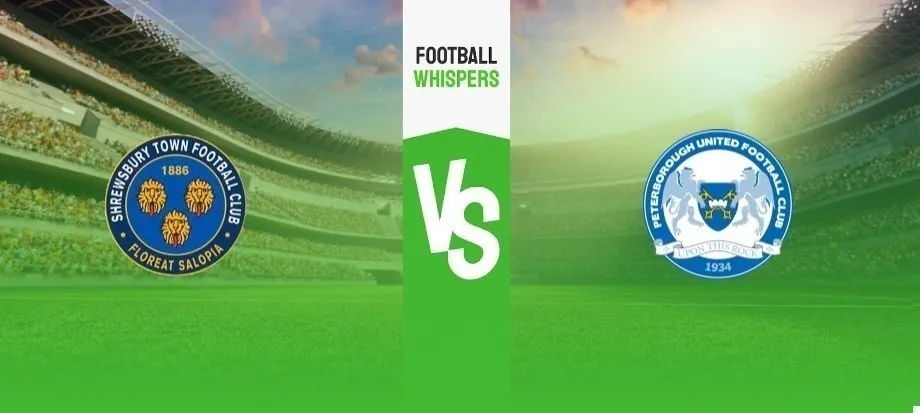 Shrewsbury vs Peterborough prediction