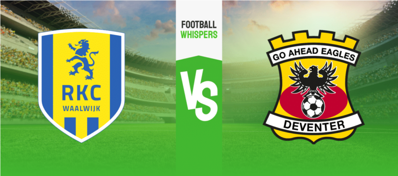 RKC Waalwijk vs Go Ahead Eagles prediction, odds & betting tips 11/11/2023