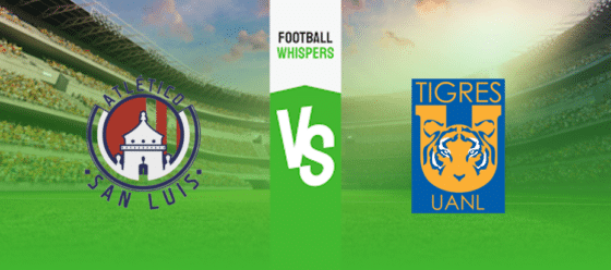Atletico San Luis vs Tigres UANL Prediction, Odds & Betting Tips 01/25/2024